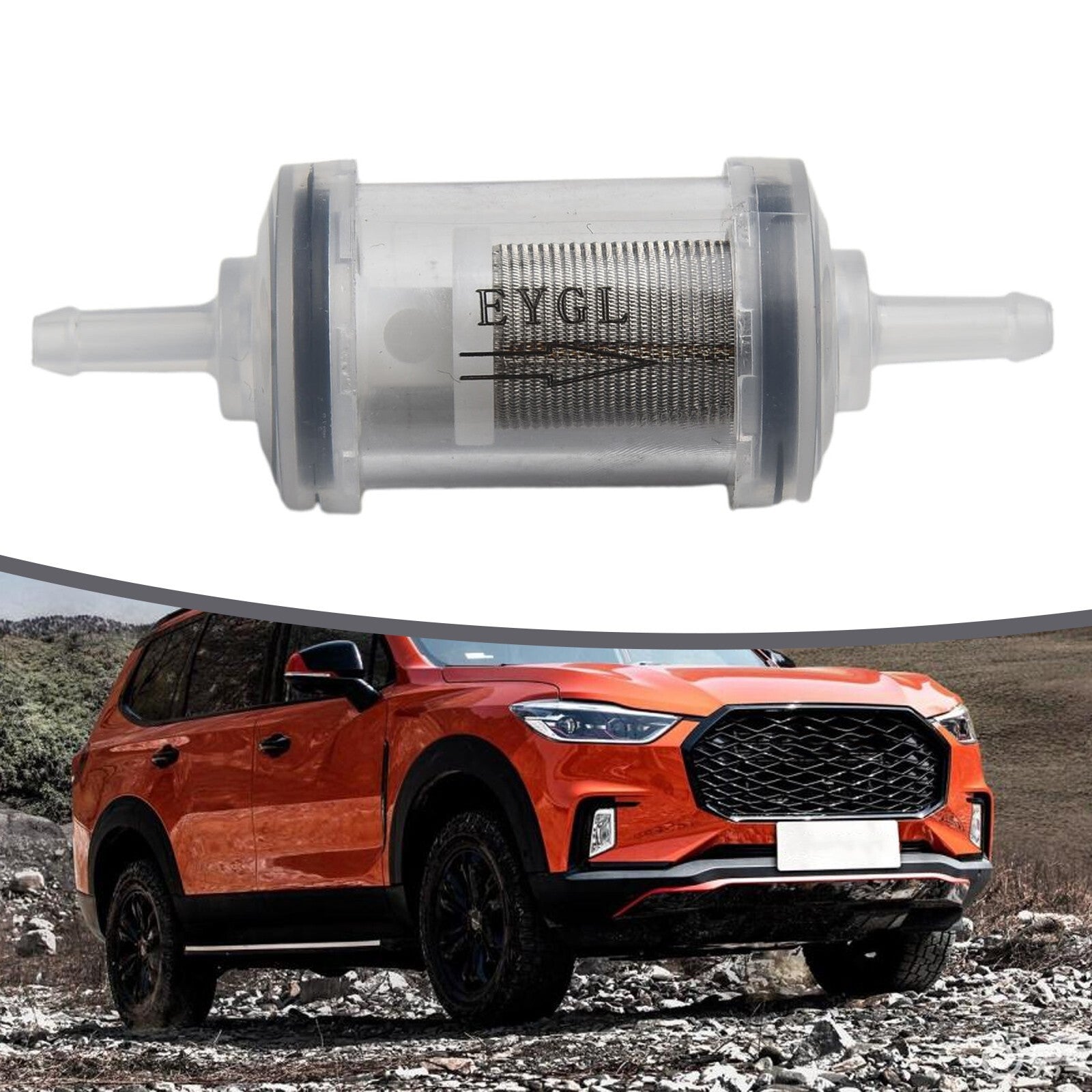 High-efficiency diesel direct-flow wire mesh fuel filter suitable for Eberspacher/Webasto