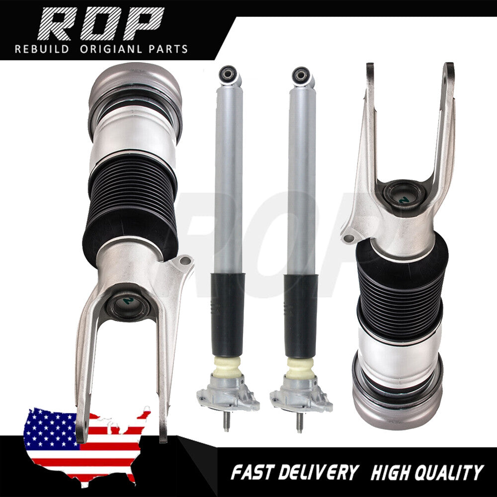4pcs Front Rear for Porsche for Panamera 970 2010-2016 Air Suspension Shock Struts