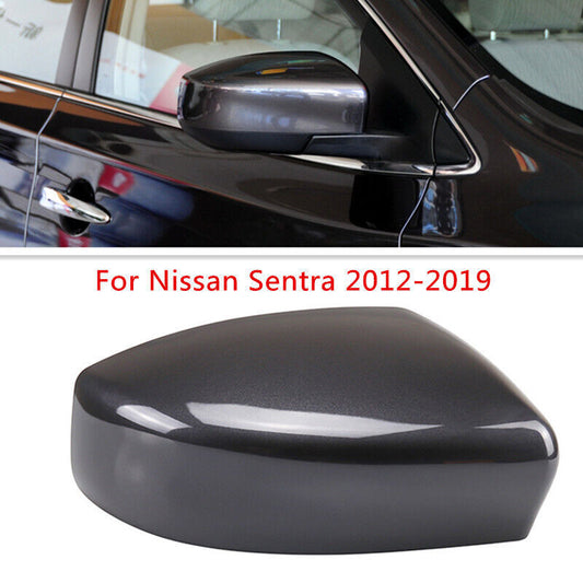 Gray Rearview Mirror Shell Cover Cap Right Side for Nissan Sentra/Sylphy 2012-19