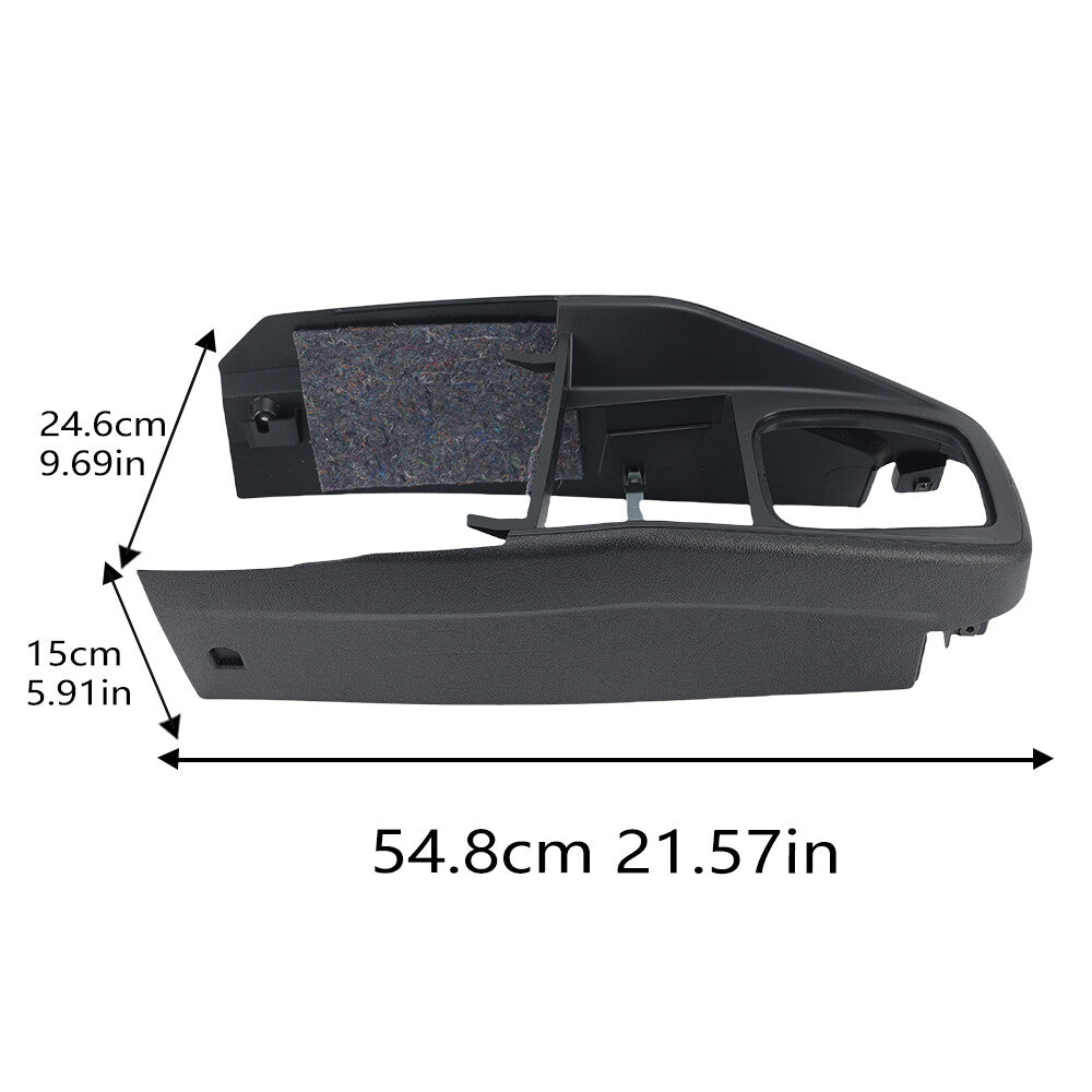for VW for Golf 4 for Jetta 1999-2005 Trim Center Console Black 1J1863201L
