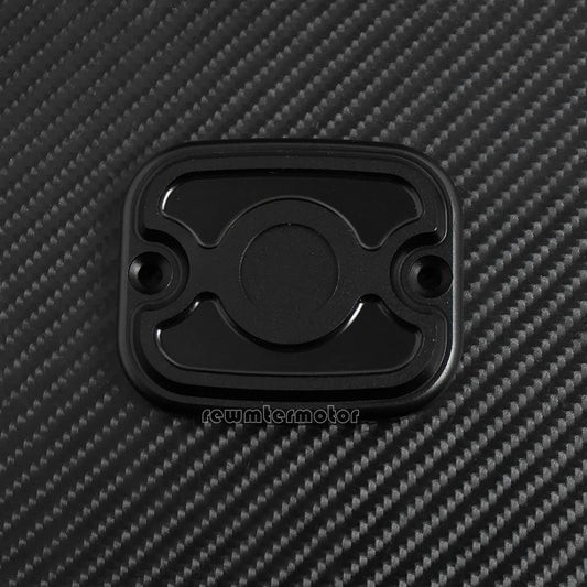 Front Master Cylinder Cover Fit for Harley Dyna 06-17 Softail 06-14 Touring 05
