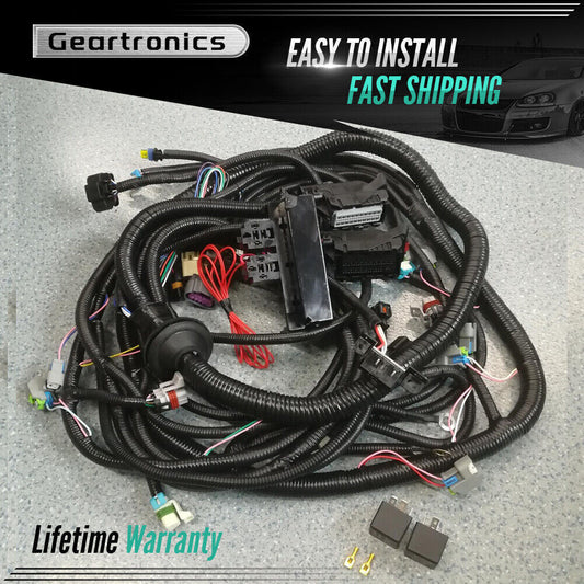 LS3 LS2 6.2L STANDALONE HARNESS 6L80E 58X DRIVE BY WIRE DBW truc vett pedl
