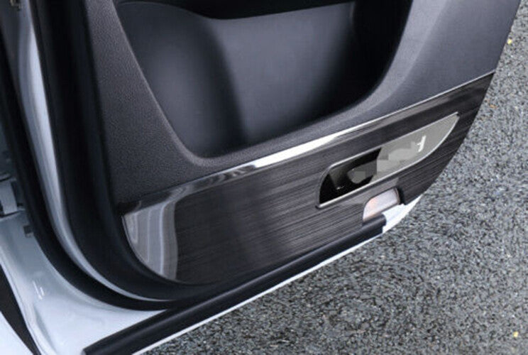 for Honda Accord 2014-17 Stainless Side Door Anti-Kick Pad Protective Cover Trim