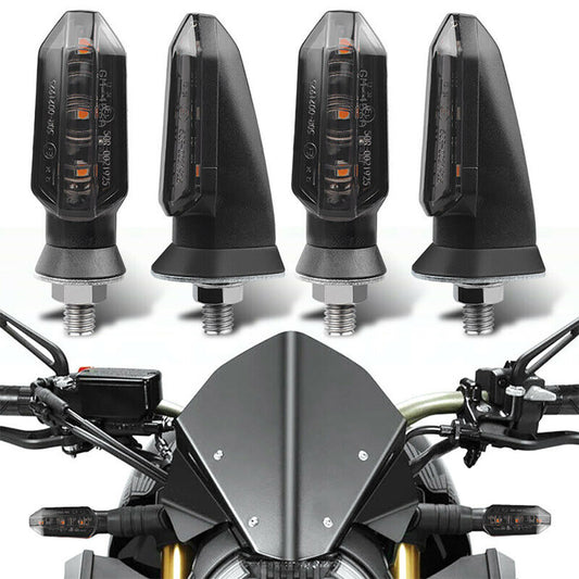 4-piece motorcycle LED turn signal flashing light indicator for Honda for Yamaha Haha-Lei
