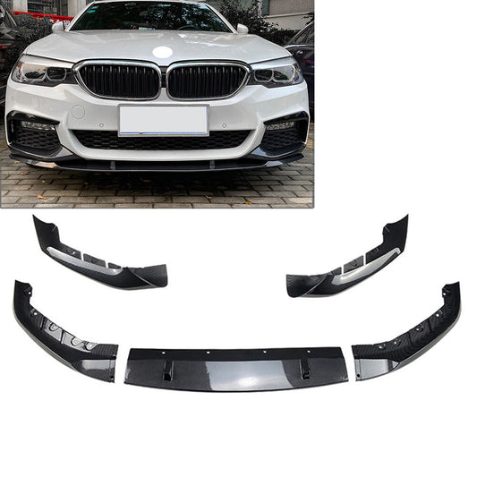 Front Bumper Lip Side Splitter Trim Spoiler Body Kit for BMW 5 Series G30 G31