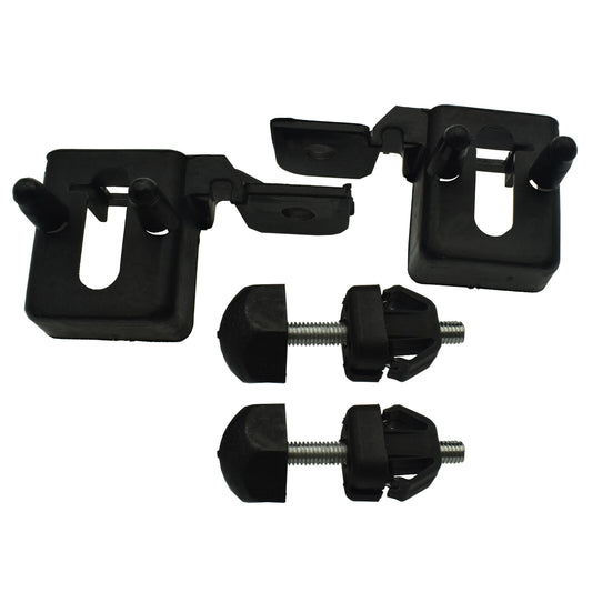Range hood anti-collision stop adjuster bracket kit for left and right sides suitable for Ford Fusion for Lincoln MKZ