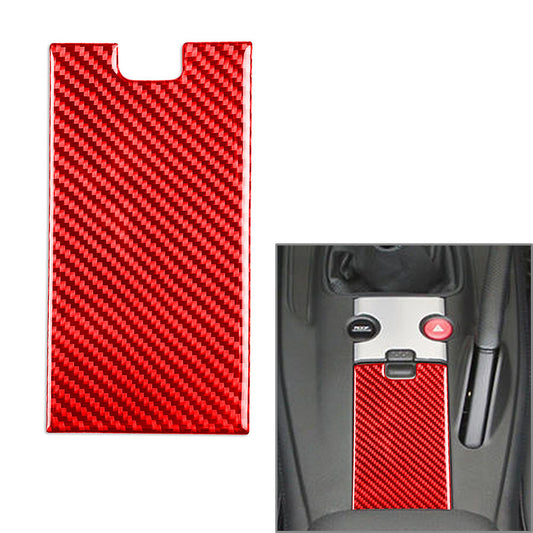 Center Console Storage Box Panel Cover Trim for Honda S2000 2004-2009 Carbon Red