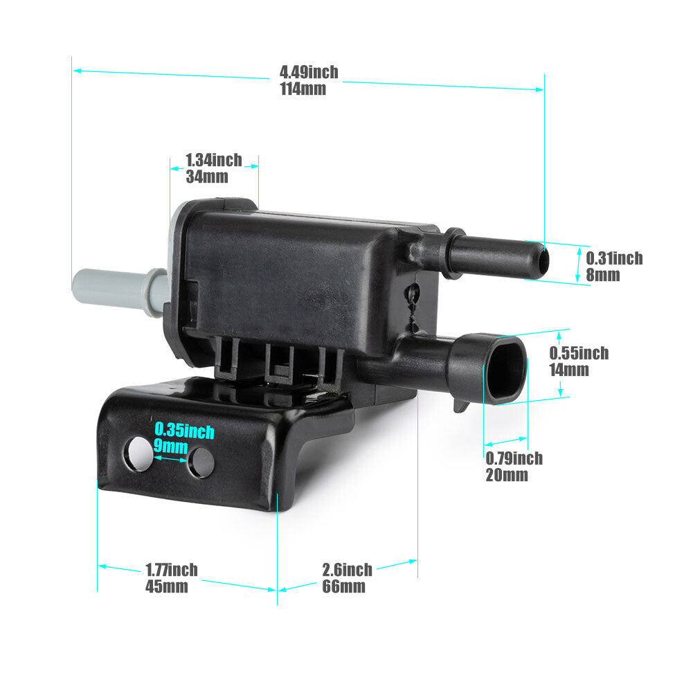 EVAP tank cleaning valve solenoid valve is suitable for 2007-2013 for Chevrolet Suburban Tahoe Silverado.