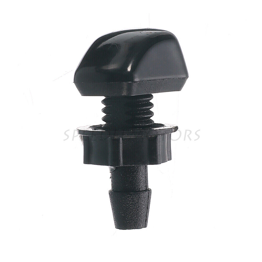 Front Windscreen Washer Wiper Water Spray Nozzle Kit for Universal Replacement