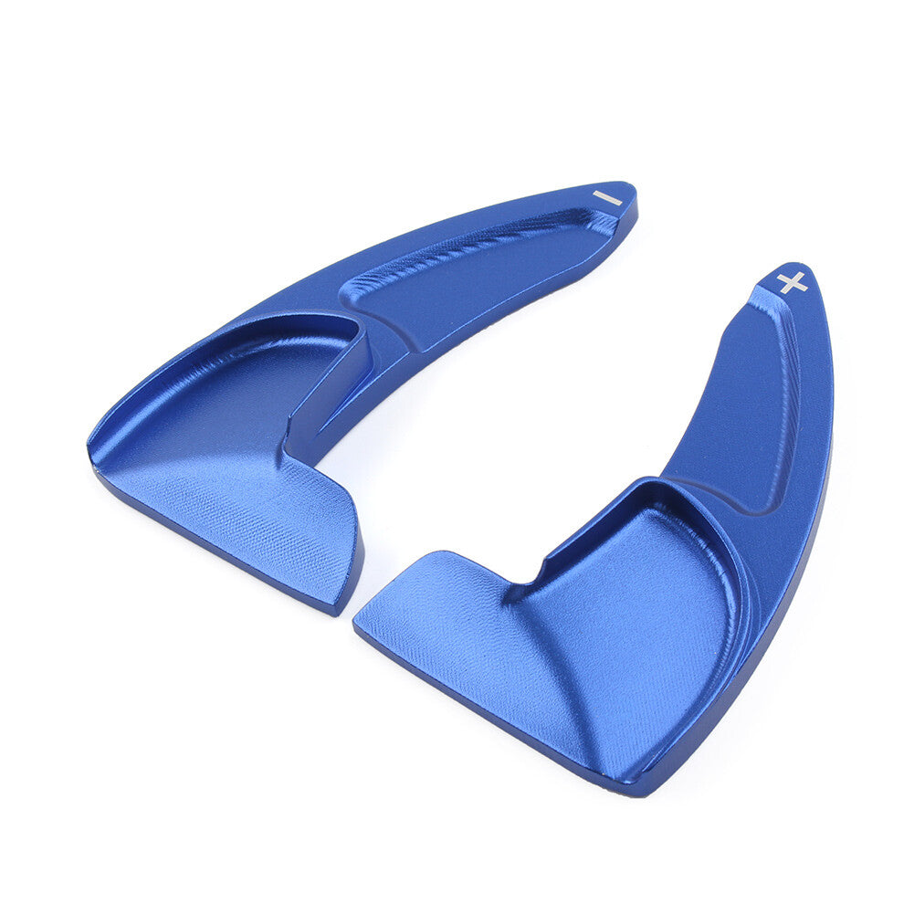 Steering Wheel Shift Paddle Shifter Extension Fit for Dodge for Jeep for Chrysler Blue 2PCS