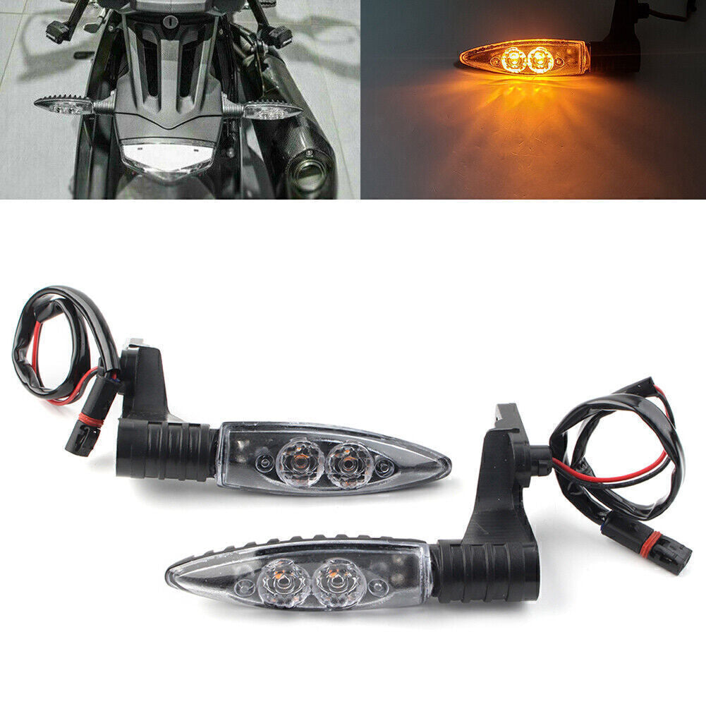 LED Rear Turning Signal Blinker Amber Lamp Clear for BMW F800 GS/R/S R1200