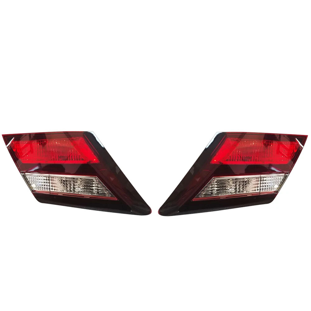 Halogen Tail Light For 2013-2015 for Honda for Civic Sedan Right Inner Clear/Red w Bulbs