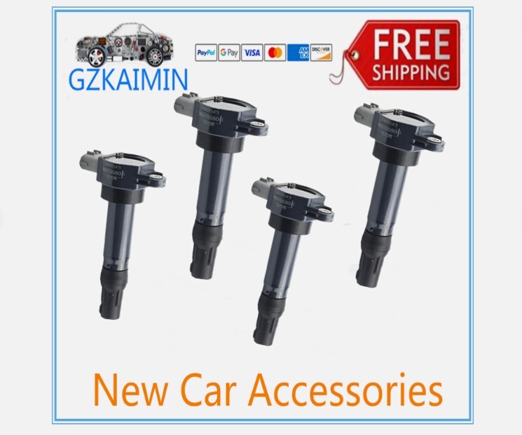 4-pack MN195805 ignition coils for Mitsubishi Colt VI VII ASX 1.3L Lancer Sportback