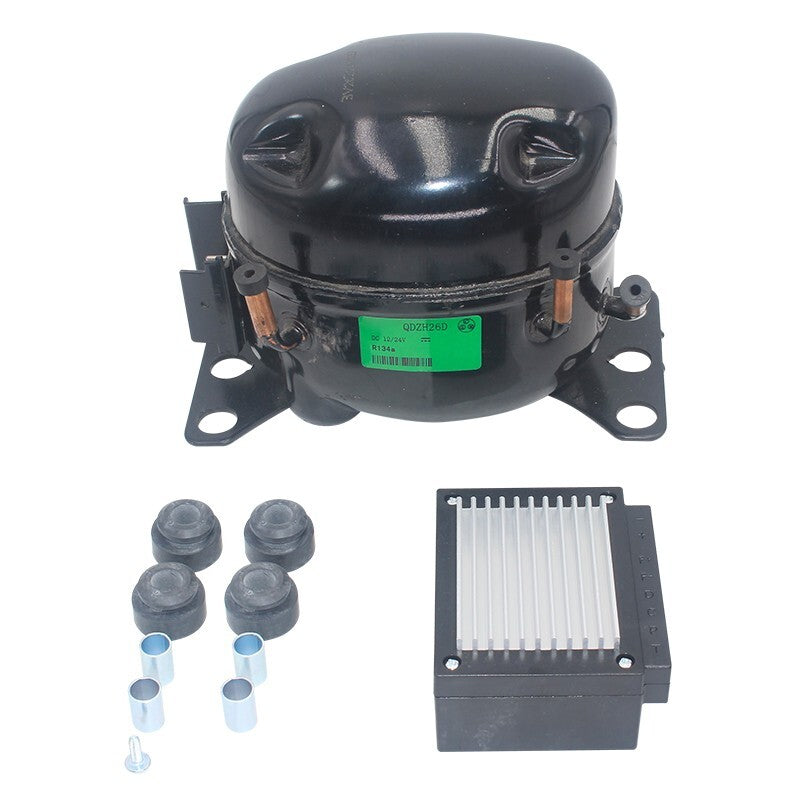 12V 24V DC Car Refrigeration Air Compressor Fridge Freezer Marine Solar QDZH26D