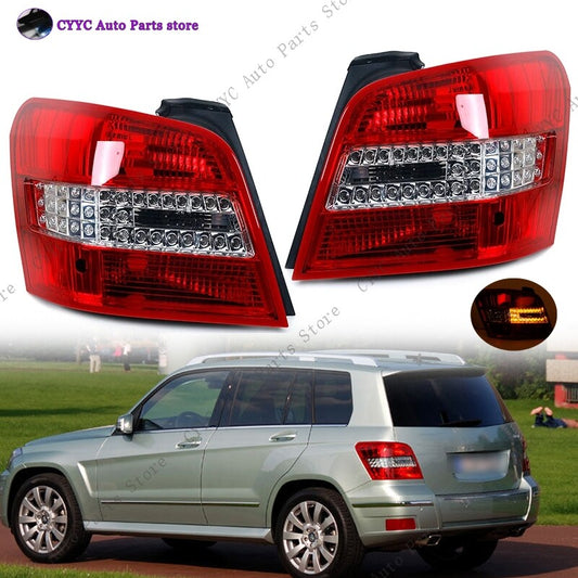 Pair LED Rear Tail Light for Mercedes-Benz W204 GLK GLK300 2007-2012 Taillamp