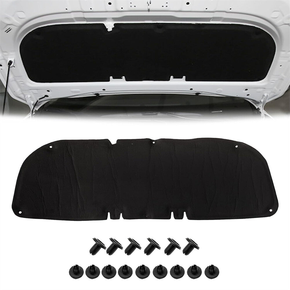 1x Engine Hood Insulation Pad Heat Shield Blanket Trim for Toyota RAV4 2019-2024