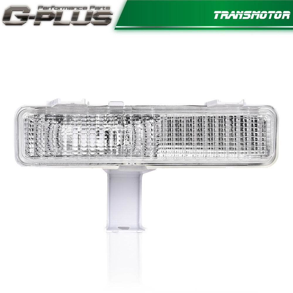 Bumper turn signals suitable for 80-90 km/h for Chevrolet Caprice with plastic lenses on the left and right.