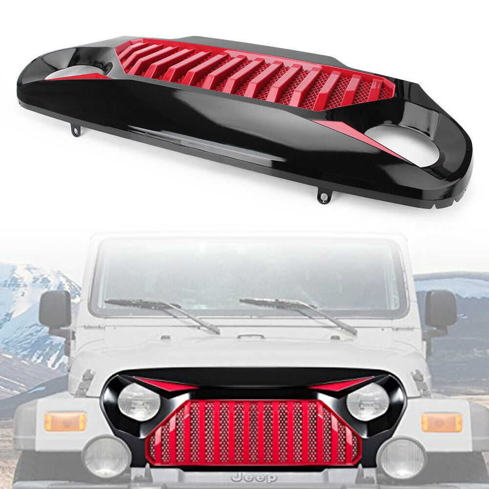 Front Gladiator Bumper Grill Grille For 1997-2006 2005 for Jeep for Wrangler TJ US STOCK