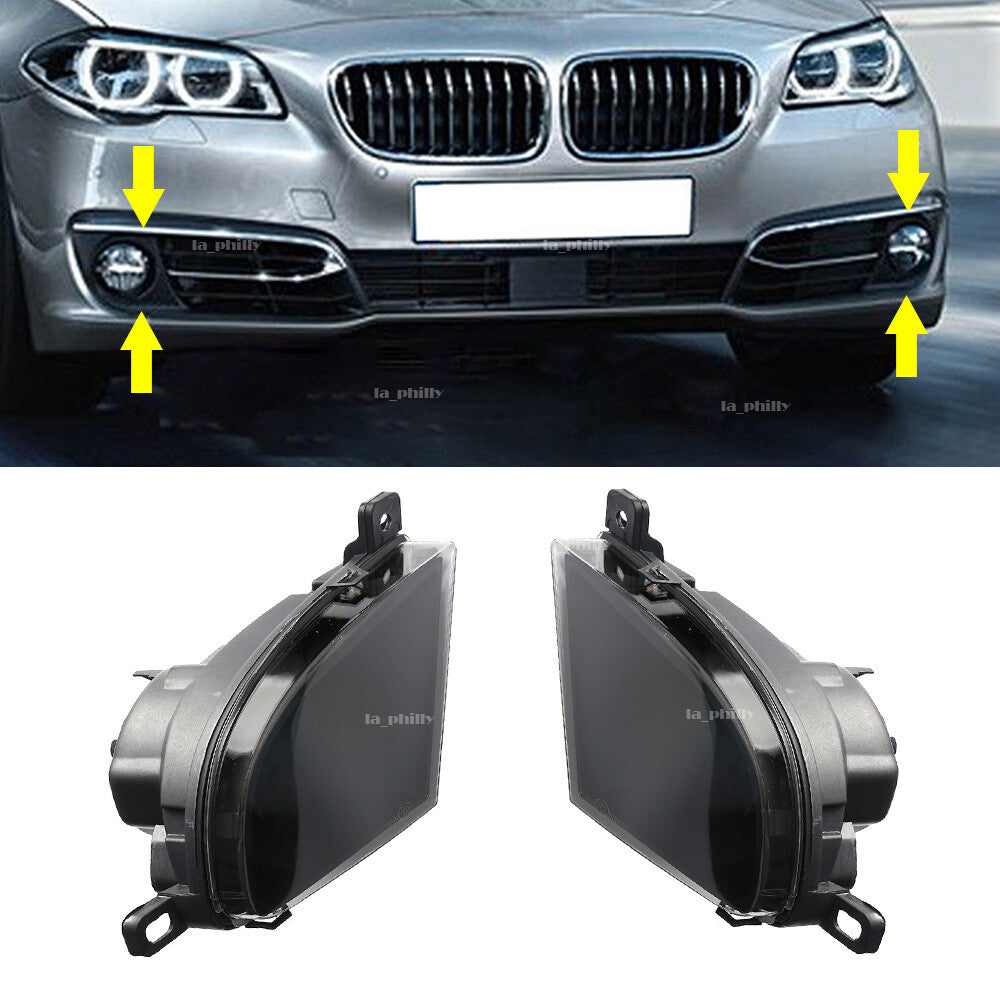 2X Front Bumper Fog Lamp L+R for BMW 5 Series 528i 550i 535xi 535i E60 2008-2010
