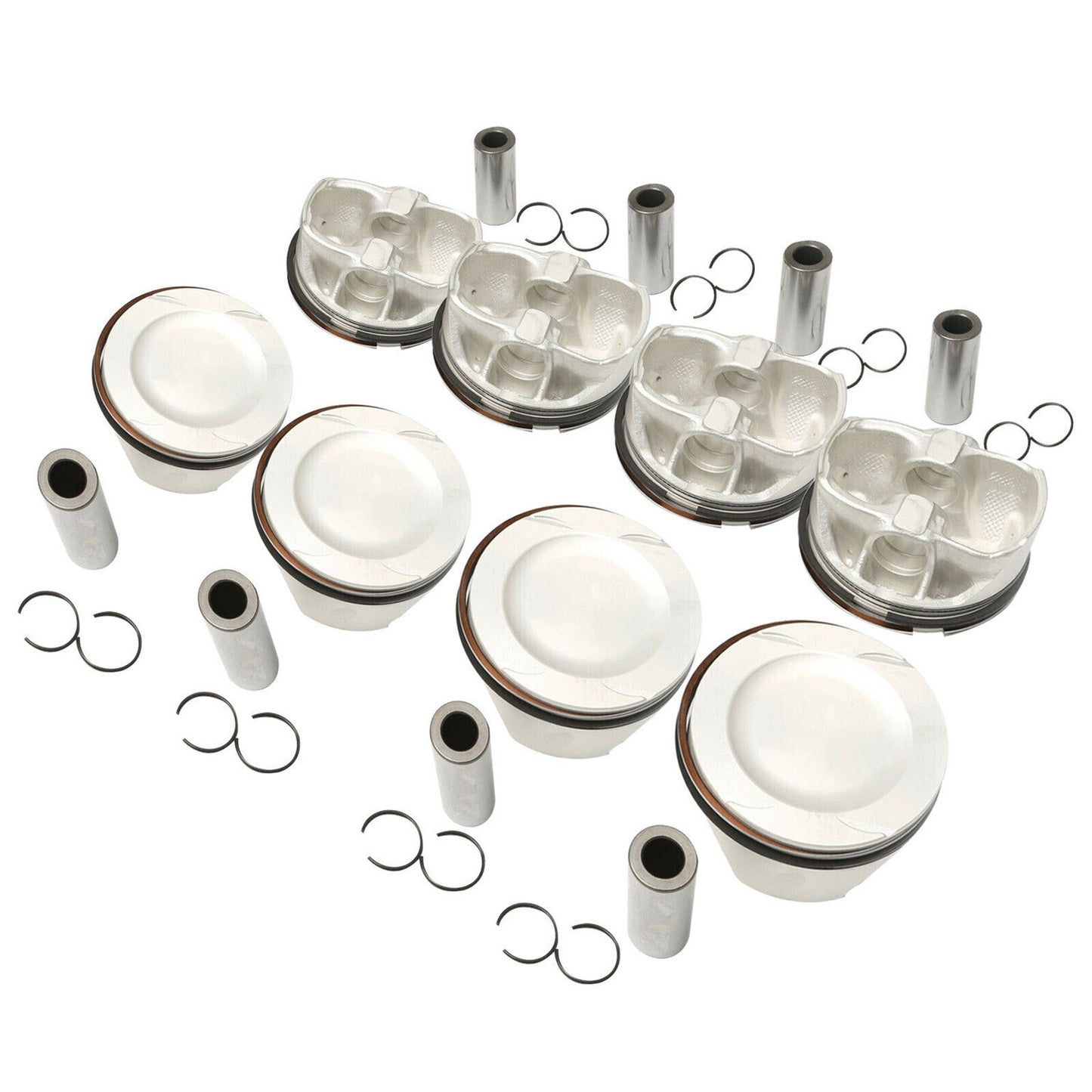 Engine Gaskets Seals Rebuild Kit - Connecting Rod Bearing Fits for Mercedes-Benz