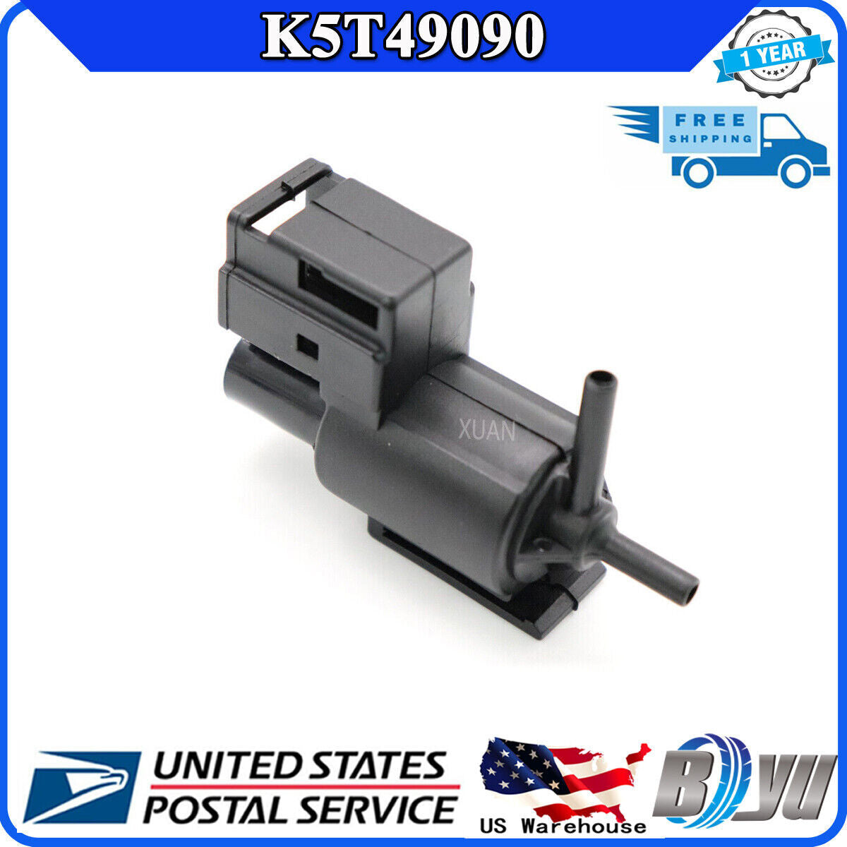 K5T49090 new Vacuum Switch Valve/Solenoid Valve for Mazda RX-8 Protege Edge 626 929 (USA)