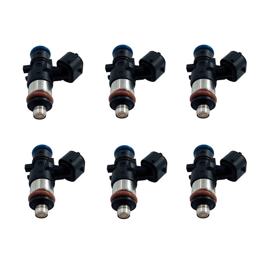 6PCS Fuel Injector Top Feed High for Mitsubishi 250cc 1465A037 1465A036
