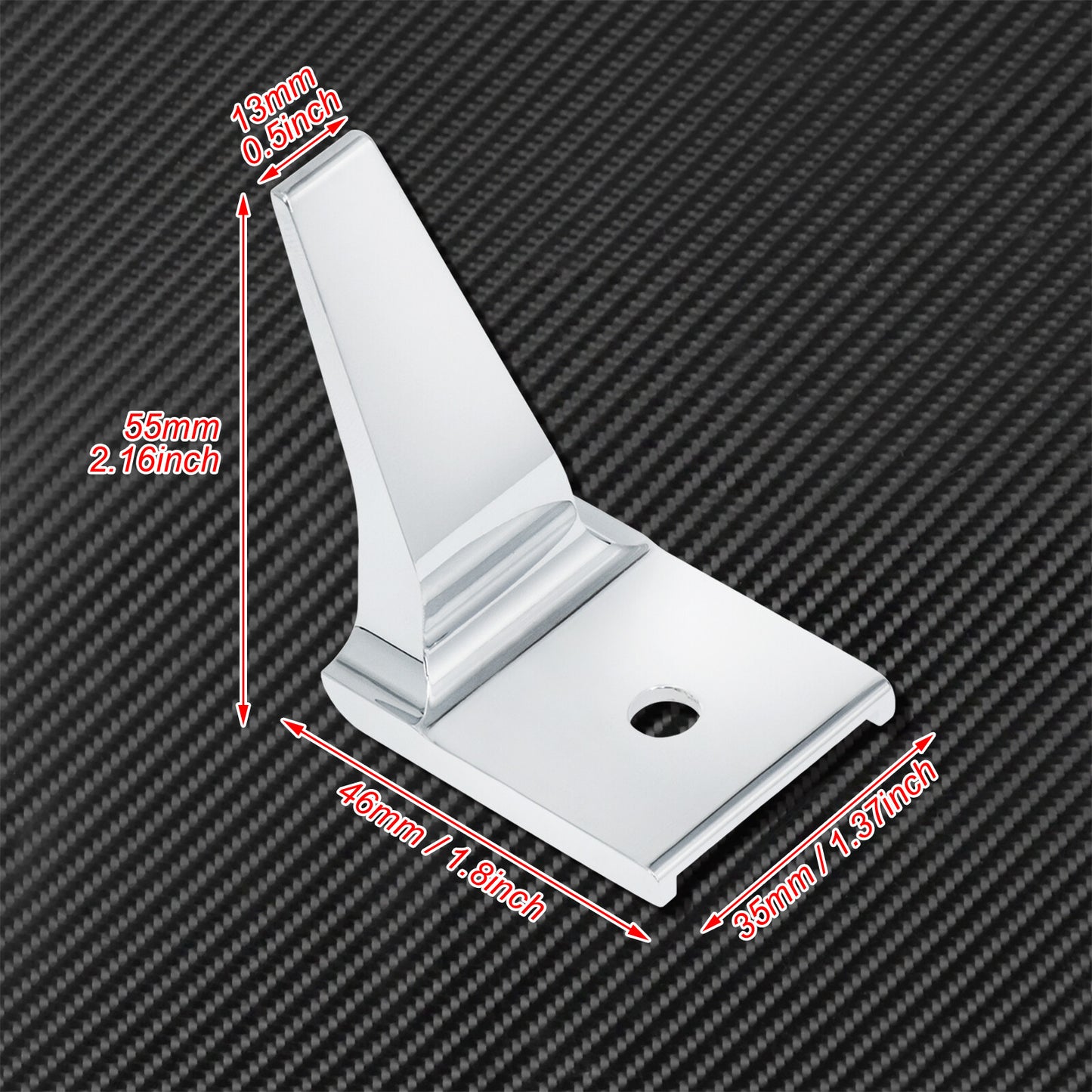 Motorcycle Chrome Stand Kickstand Extension Fit for Harley Softail Fat Boy 07-17