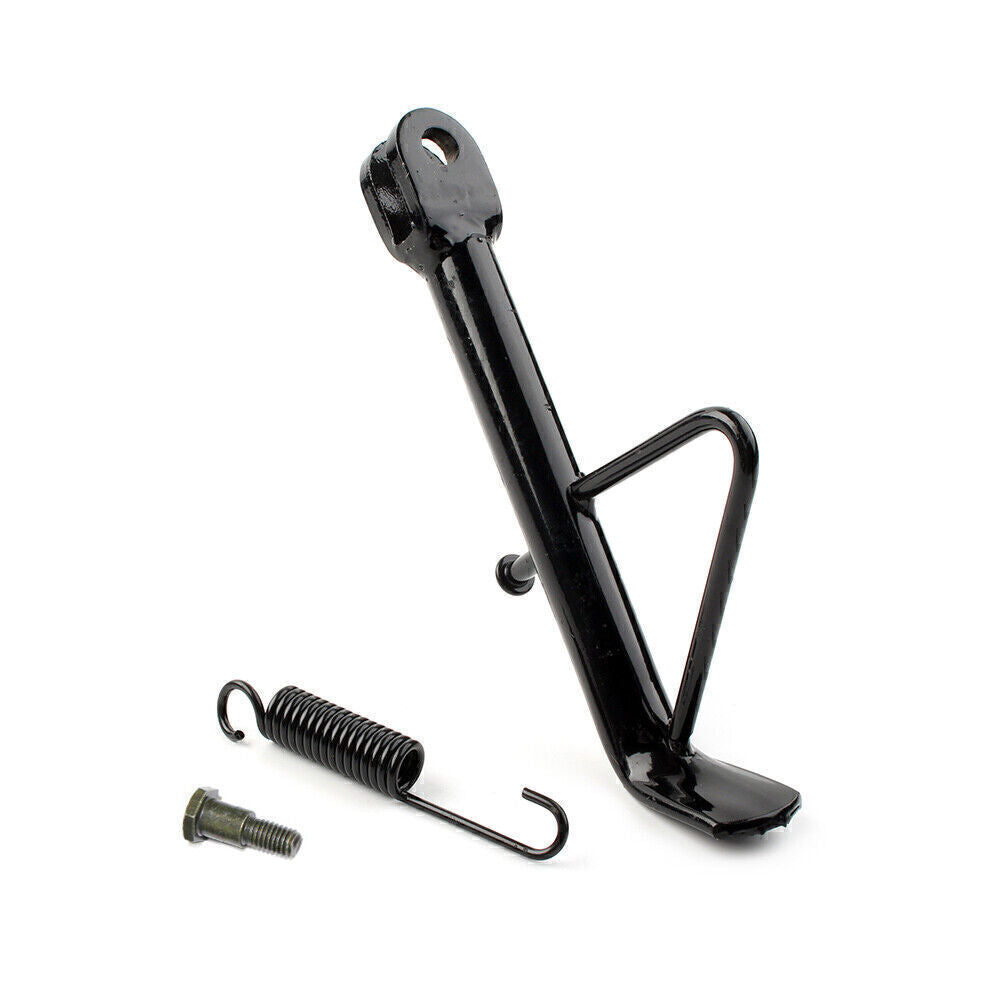 Universal 16cm Black Motorcycle Scooter E-Bike Kickstand Foot Side Stand Support