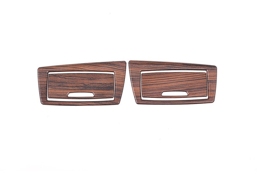 Pine Grain ABS Rear Door Ashtray Panel Decorative Cover for BMW X1 F48 2016-2021