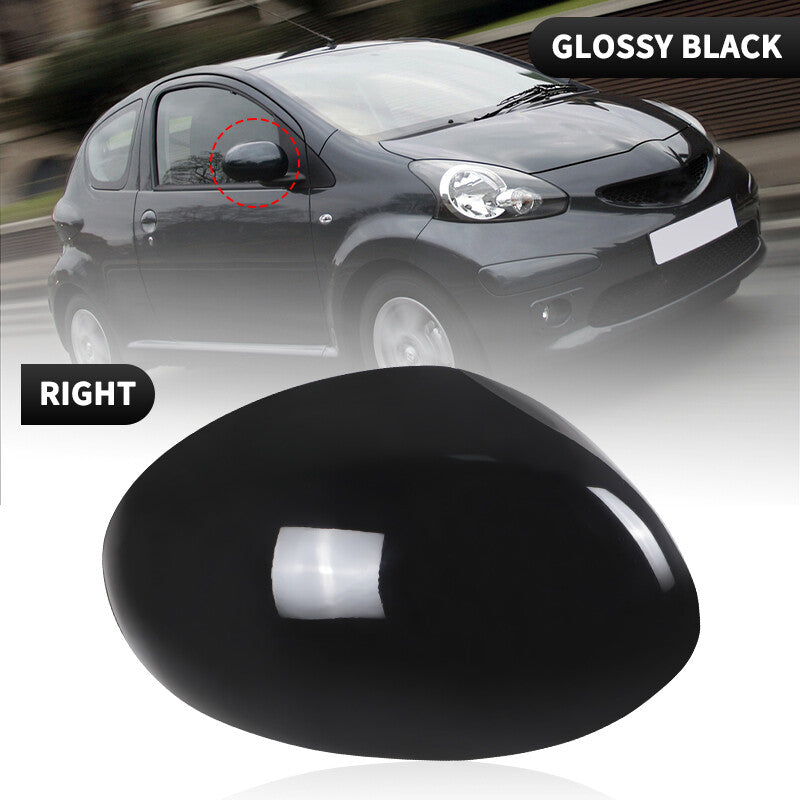 Right Passenger Side Mirror Cover Cap for Toyota AYGO 107CC for Citroen C1 2006-2014