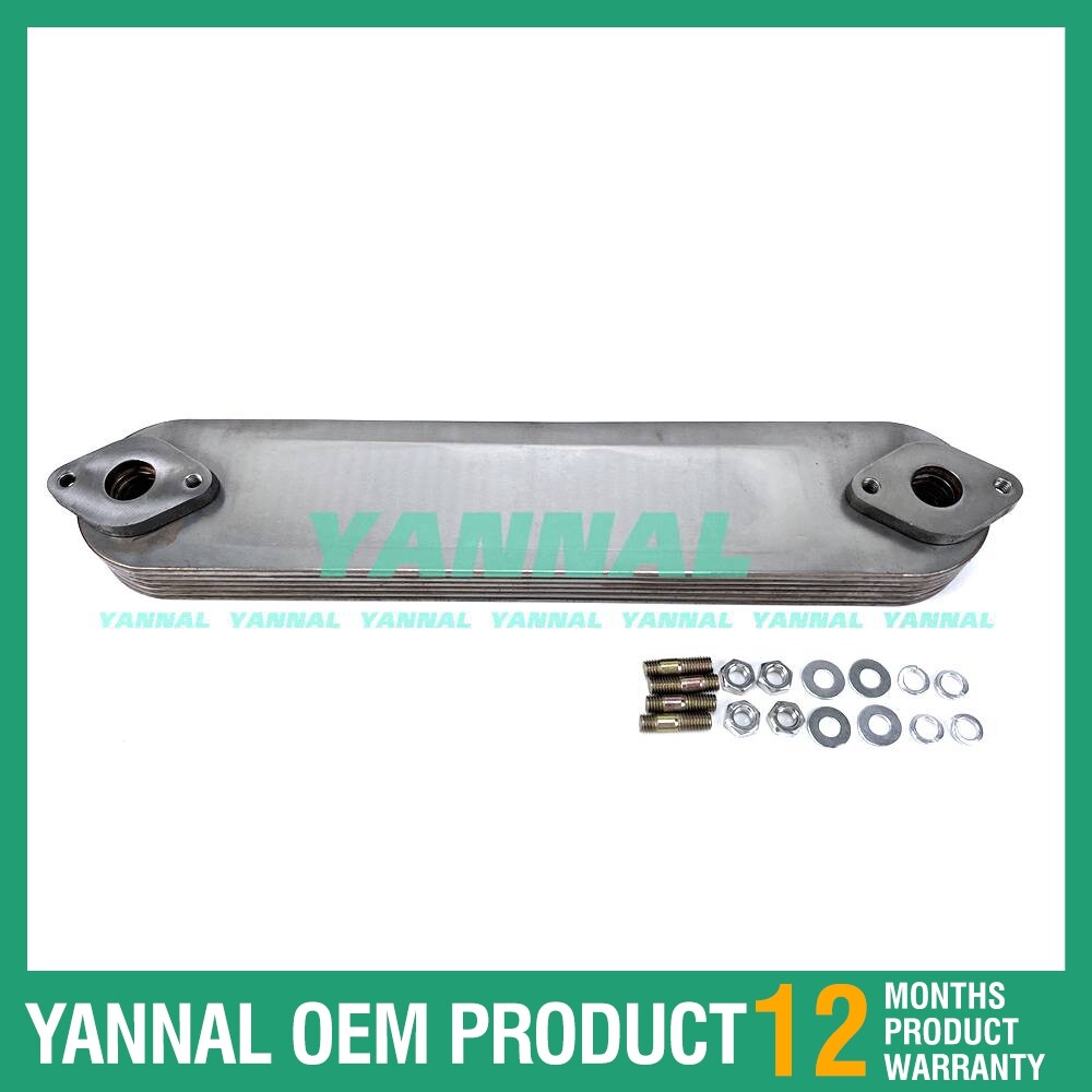 6WG1 Oil Cooler Core 8980481401 - Suitable for Isuzu diesel engine parts.