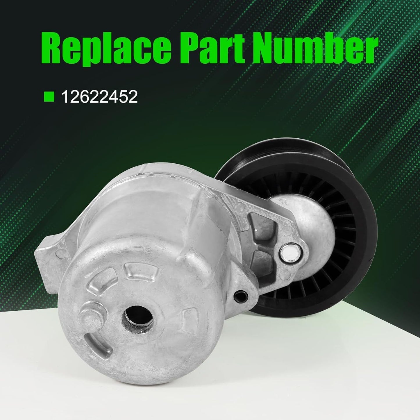 for Chevy LSA 6.2 Supercharger 2009-2015 Fan Belt Tensioner Accessory 12622452
