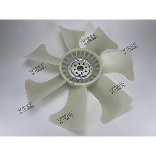V3800 Fan Blade 1G377-74110 For Kubota Excavator Forklift Diesel Engine Parts