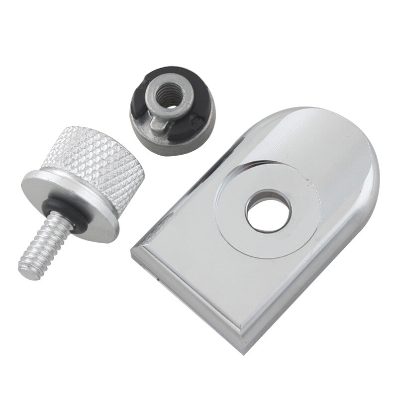 Motorcycle Rear Fender for Seat Screw Bolt Nut Knob Tab Cover for Harley Sportster