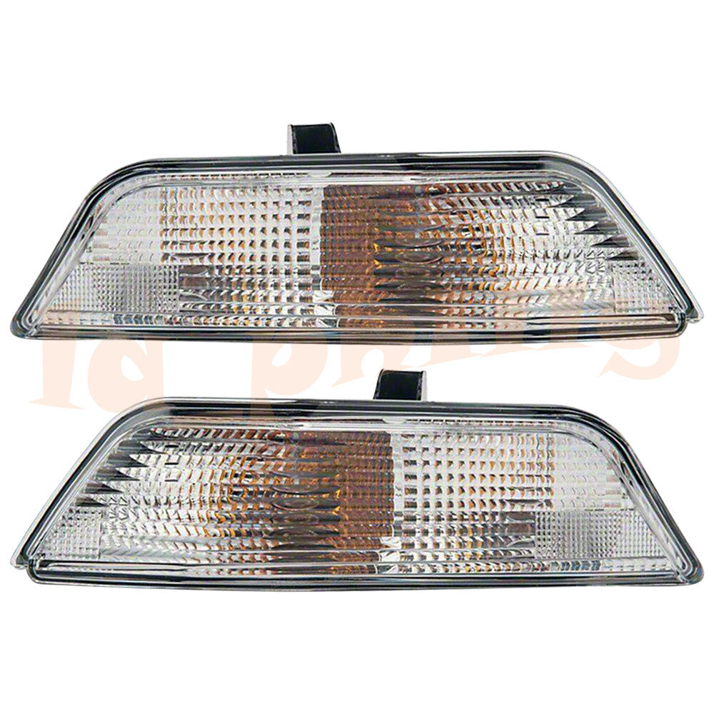 For 2015-17 for Ford for Mustang LHRH Park Turn Signal Side Marker Light Lamps W/Bulbs
