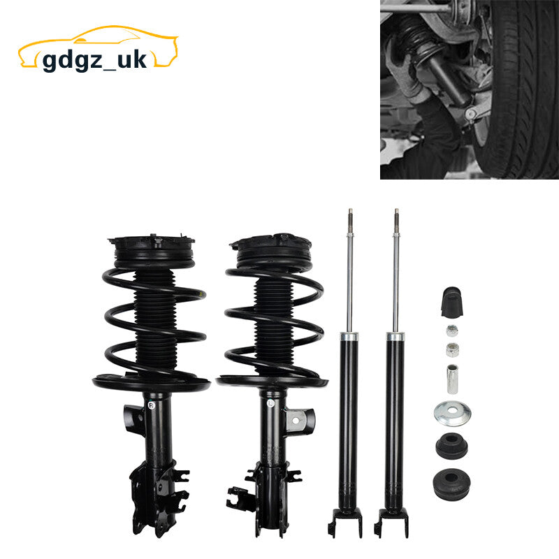 Front Struts Coil Spring Rear Shocks Absorber For 2013 - 2018 for Nissan Altima