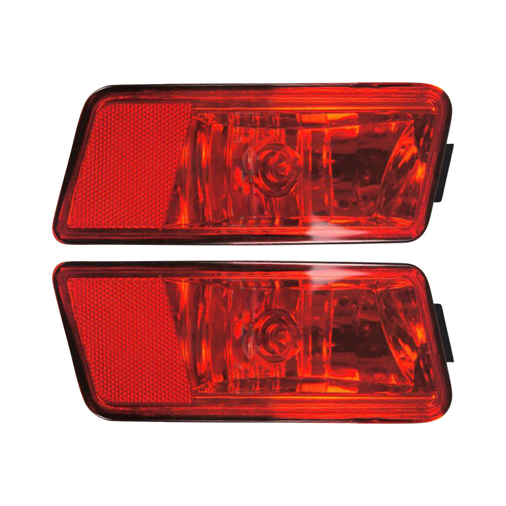 for Dodge Journey 2009-11 Pair Rear Bumper Reflector Brake Light Right+Left Side