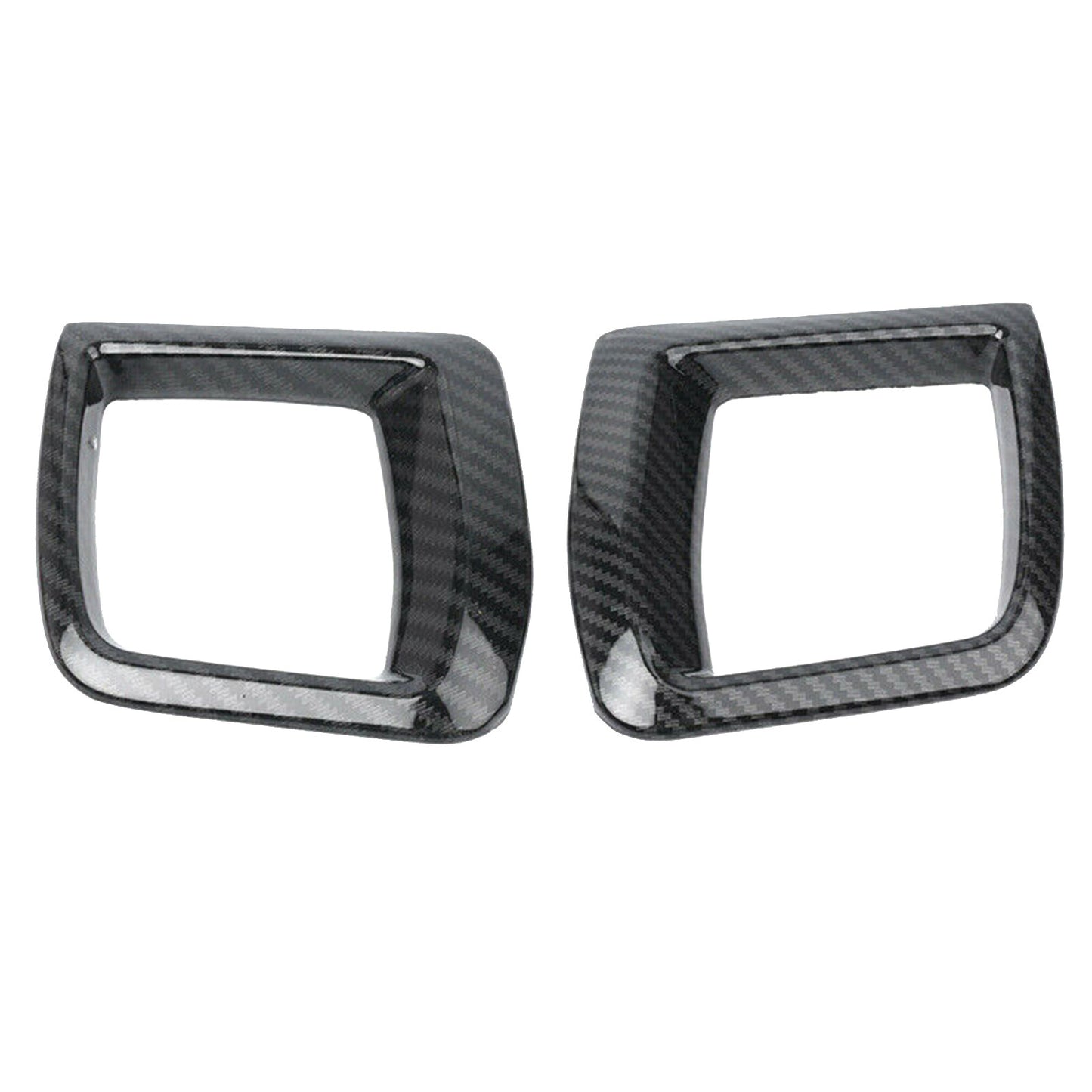 Carbon Fiber 2X Front Side Air Outlet Vent Cover Trim For 2018-2021 for Volvo XC60