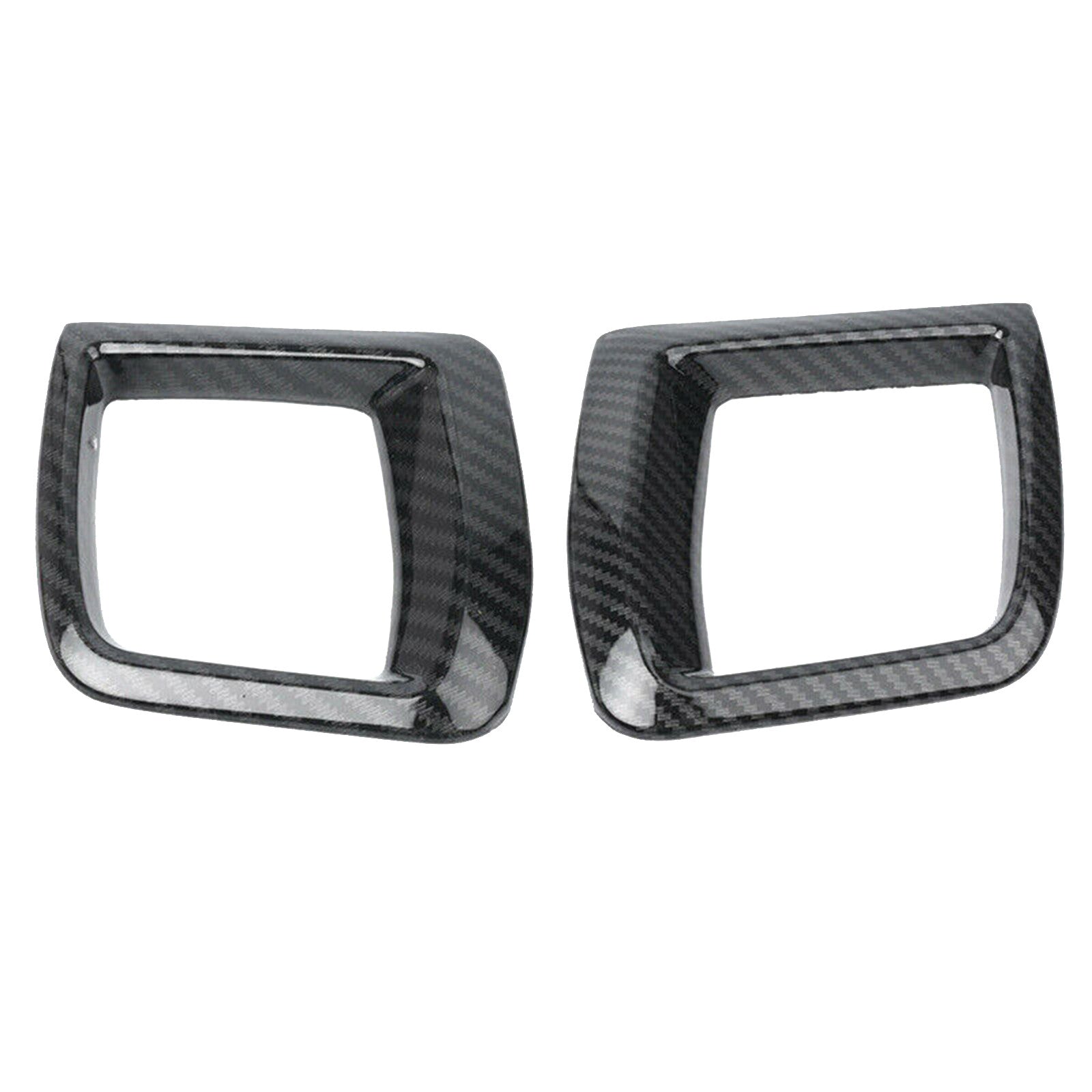 Carbon Fiber 2X Front Side Air Outlet Vent Cover Trim For 2018-2021 for Volvo XC60