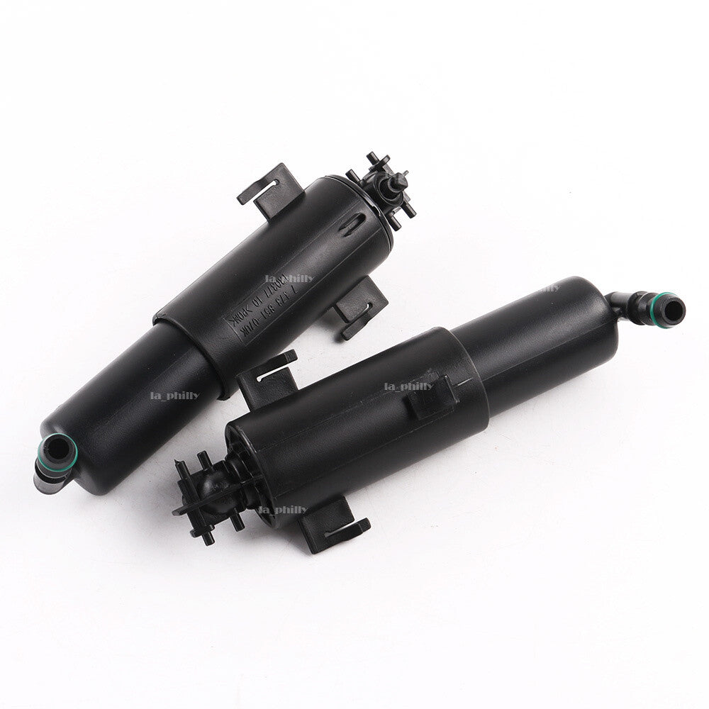 Pair L R Headlight Washer Nozzle Sprayer Cylinder Pump Right for BMW E70 for X5