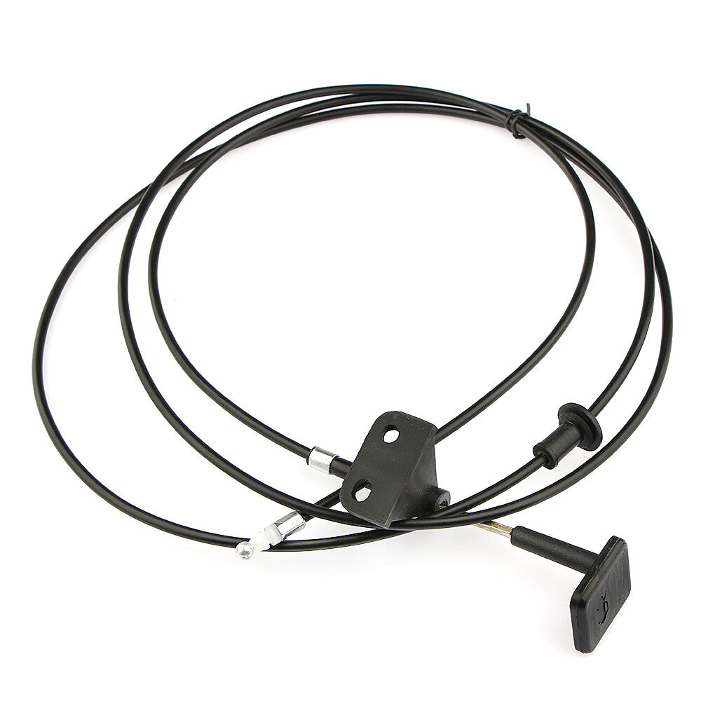 Range hood release latch cable for Honda for Civic 96, 97, 98, 99, 2000, black, model 74130-S04-A01ZA