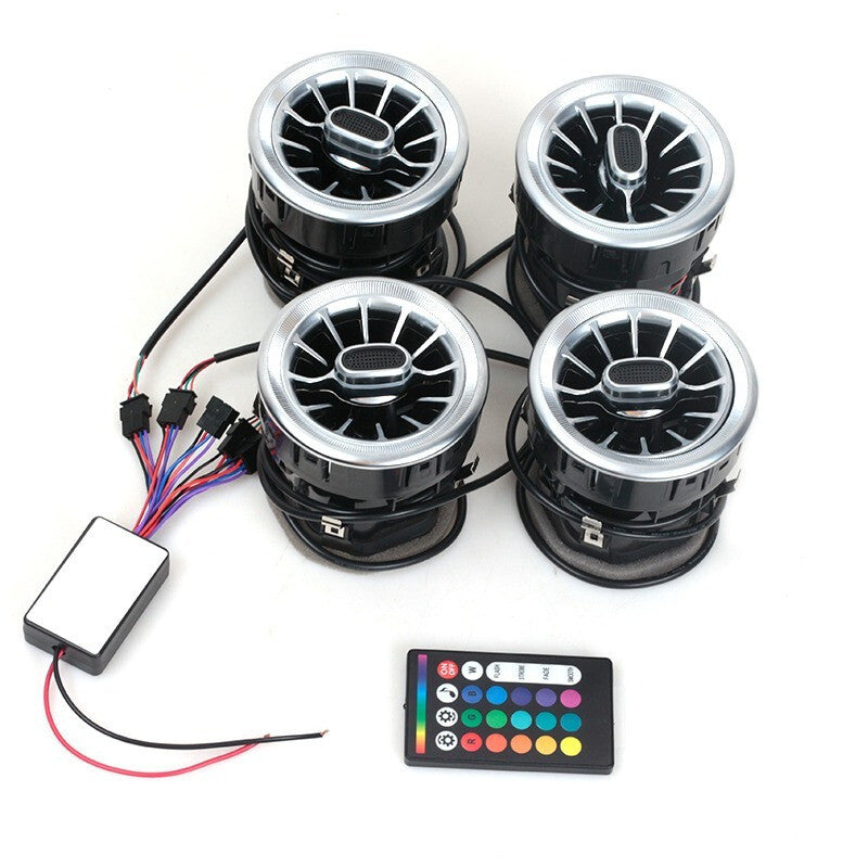 4-piece set for Mercedes-Benz V-Class W447 Vito V250 front dashboard air conditioning vents