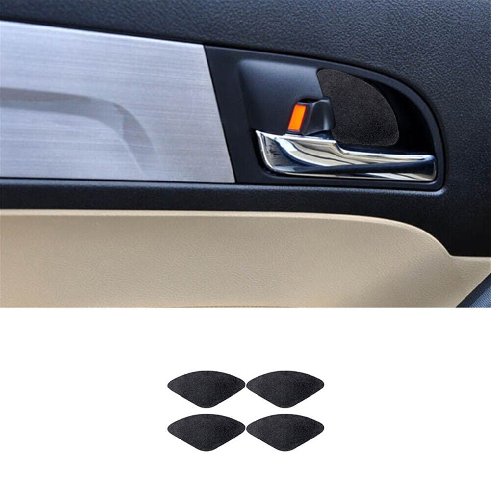 Suede Leather Inner Door Bowl Stickers Trim Cover for Honda CR-V CRV 2007-2011
