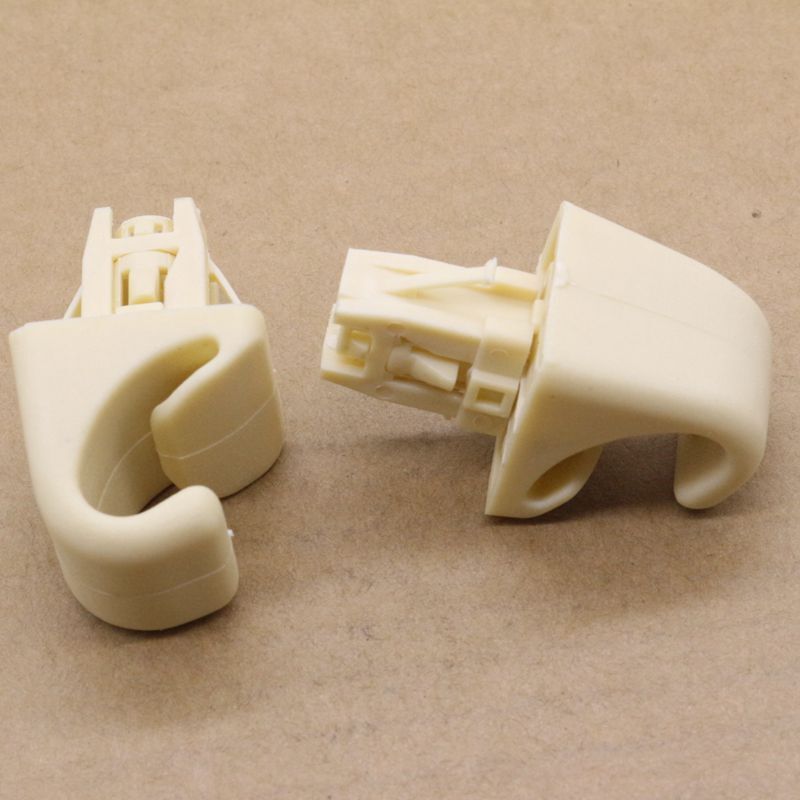 2. Beige left and right sunshade clips suitable for Lexus GX460 and for Toyota for Camry , for Corolla , and RAV4.