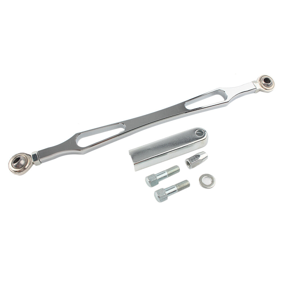 CNC Gear Shift Linkage Shifter Link Chrome Fit for Harley Touring Softail Dyna