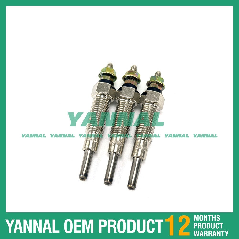 3 spare parts for Isuzu 110650-34W00 LED plug 3LD1 engine