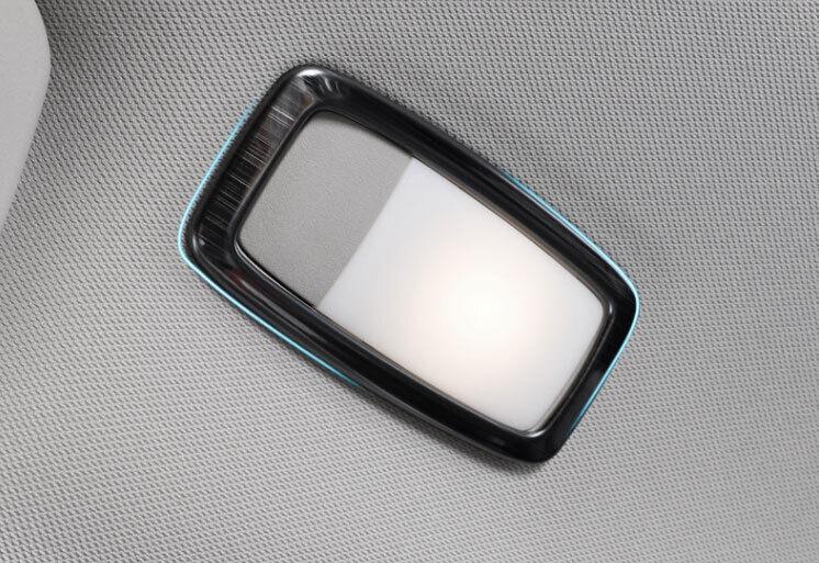 Fit for Infiniti Q50 2014-2023 Black Titanium Rear Reading Light Cover Trim 2PCS
