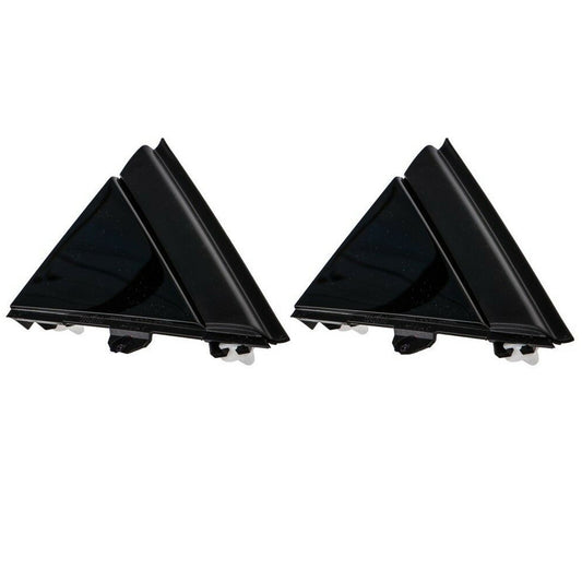 For 1SH16KX7AA for FIAT 500 Matte Black Left + Right Door Mirror Flag Cover Moldings