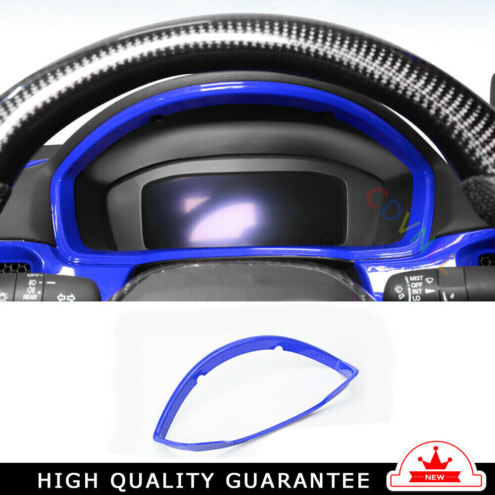 Dashboard Panel Frame Cover Trim Fit for Honda for Civic 11th 2022-2023 Bright Blue