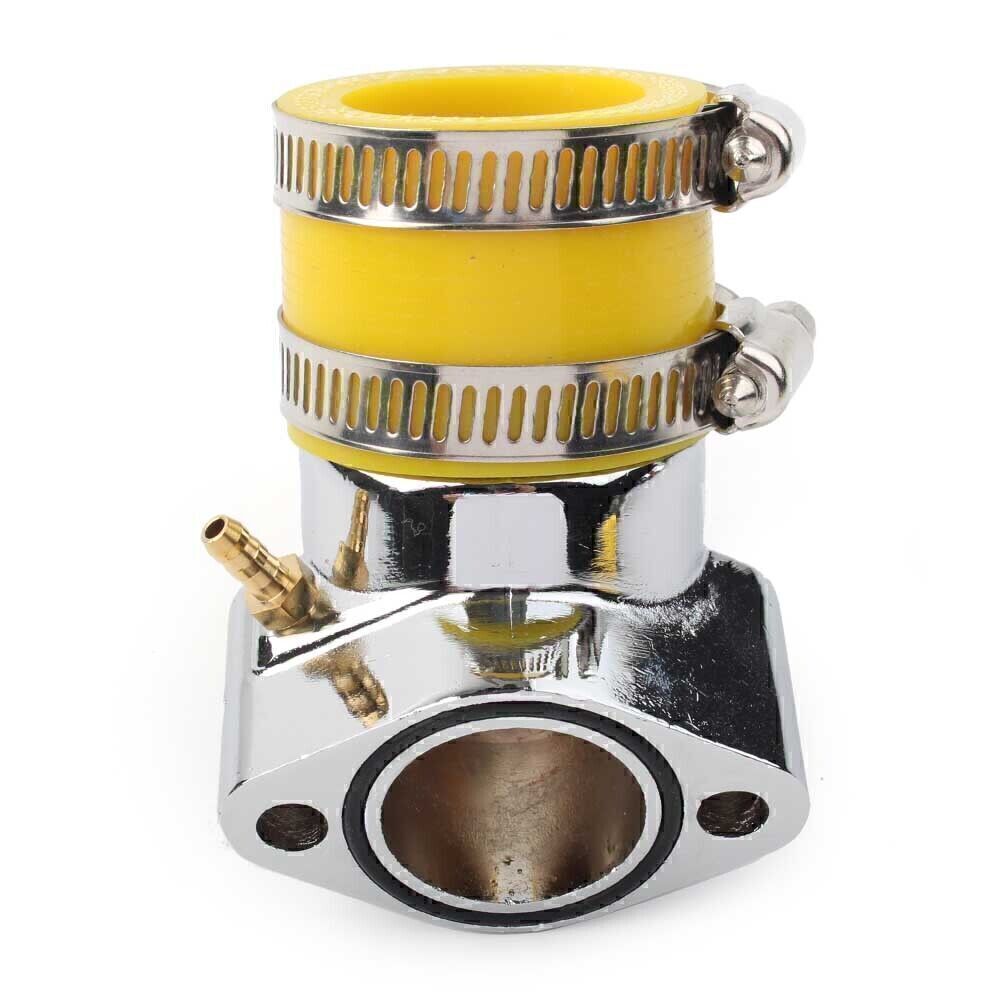 For GY6 150cc Scooter GoKart Performance Aluminum Gold Racing Intake Manifold